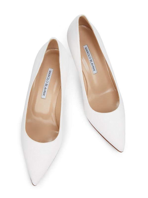 Manolo Blahnik - BB 70MM サテン・パンプス をオンライン購入
