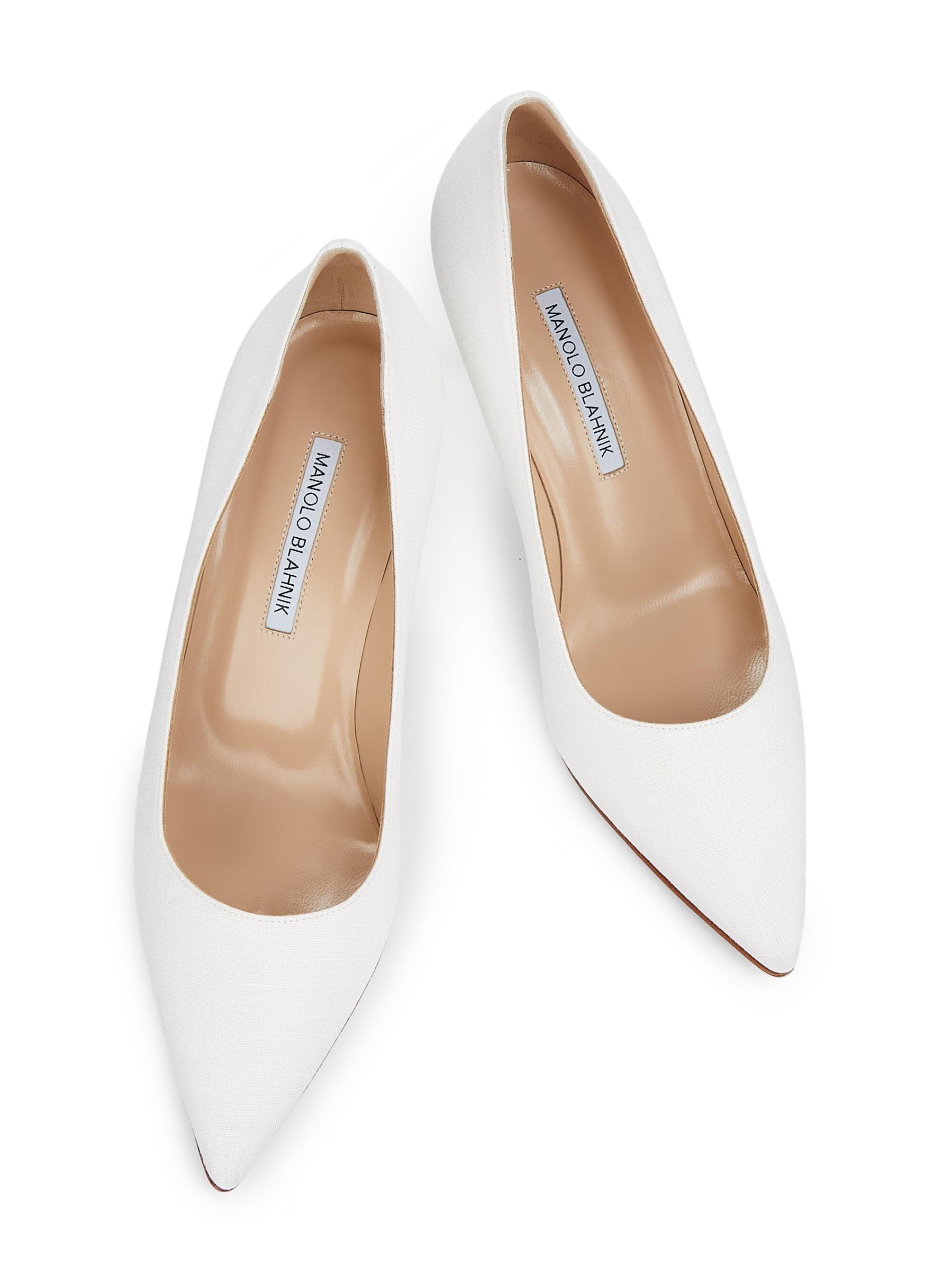 Manolo Blahnik - BB 70MM サテン・パンプス をオンライン購入