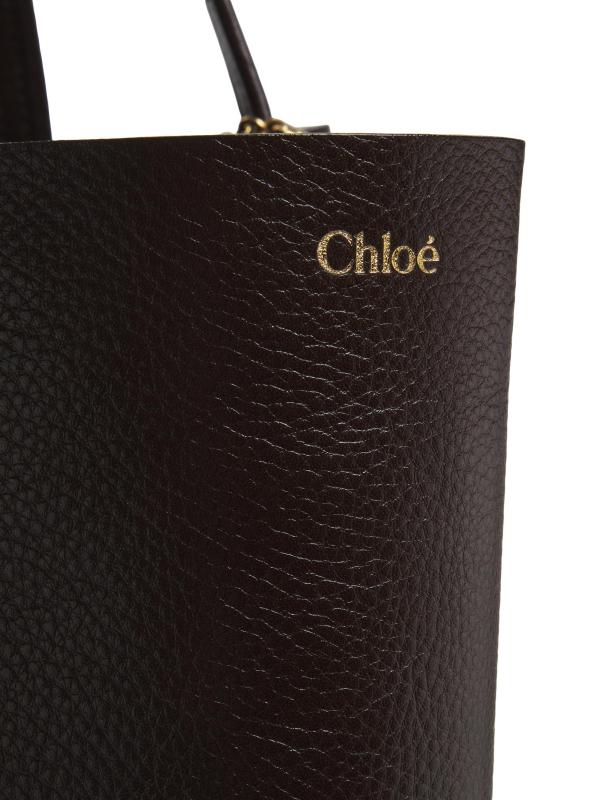 #6: حقيبة يد كبيرة من الجلد المغزلي - كول براون