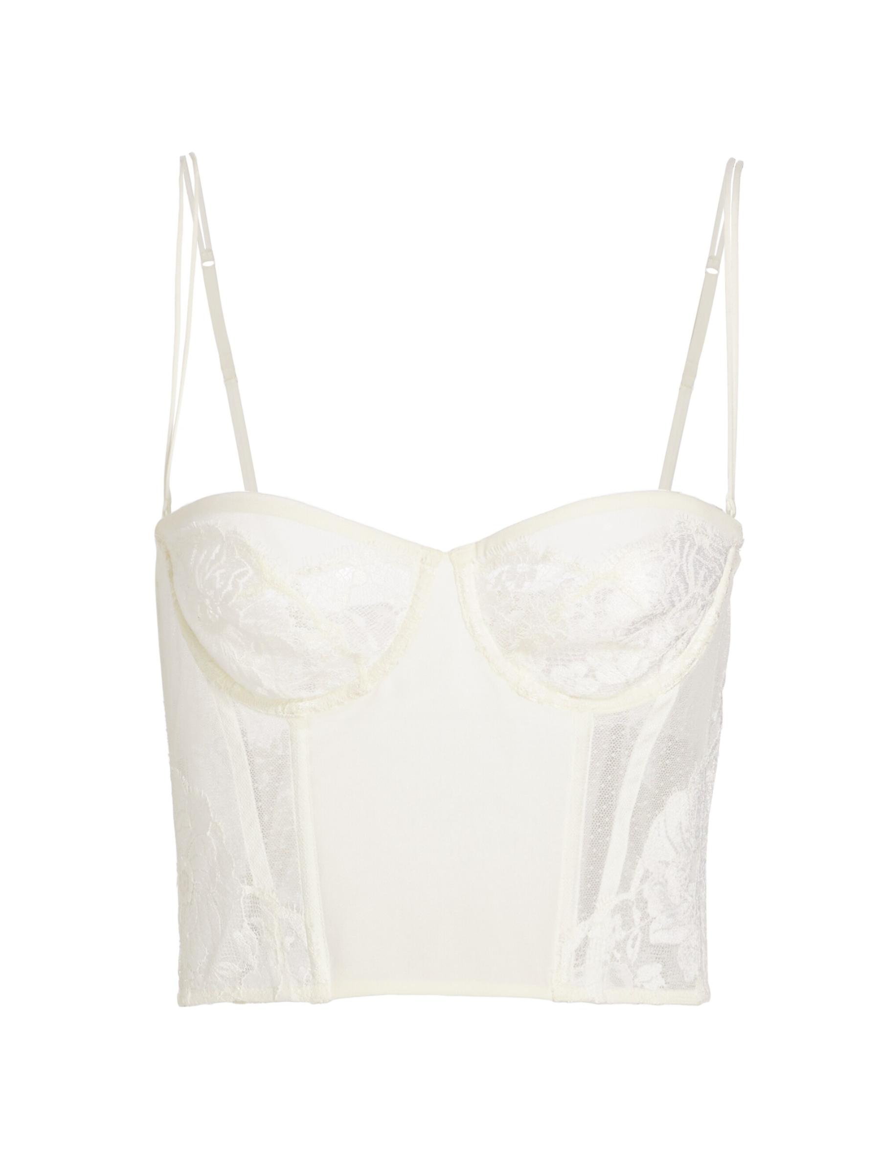 Shop La Perla - Endless Lace-Paneled Bra Top | Saks Fifth