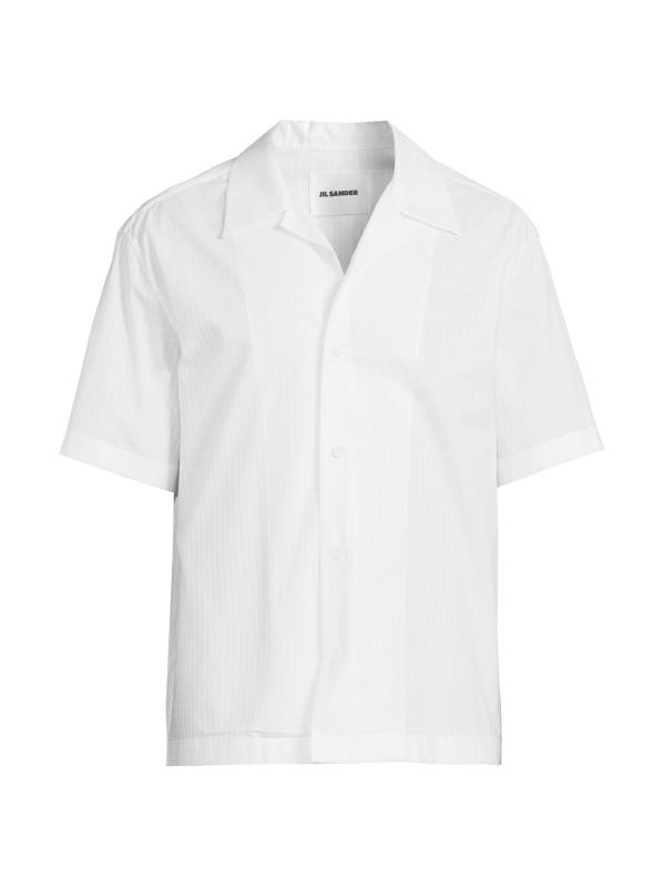 Cotton Poplin Camp Shirt