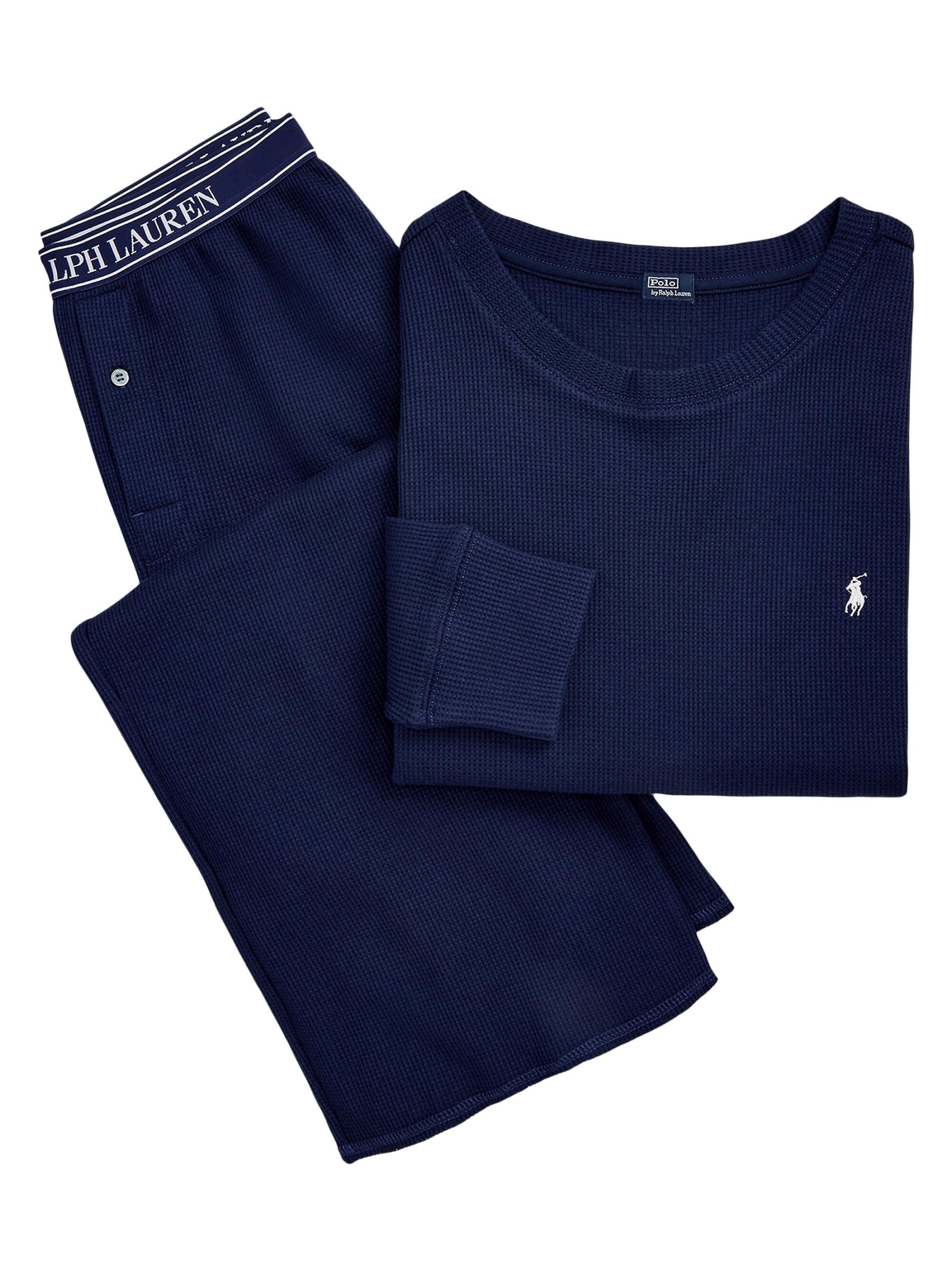 【Polo Ralph Lauren】ワッフルニット パジャマセット Polo Ralph Lauren - クラブ・ワッフル・ニット・パジャマ を