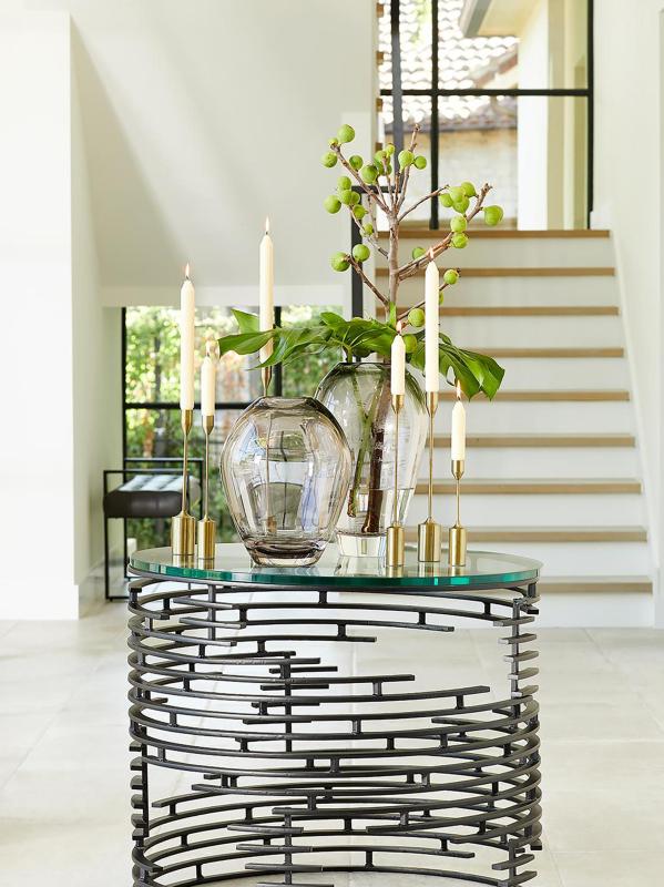 #2: طقم حامل شموع من 6 قطع من تابر - الذهب