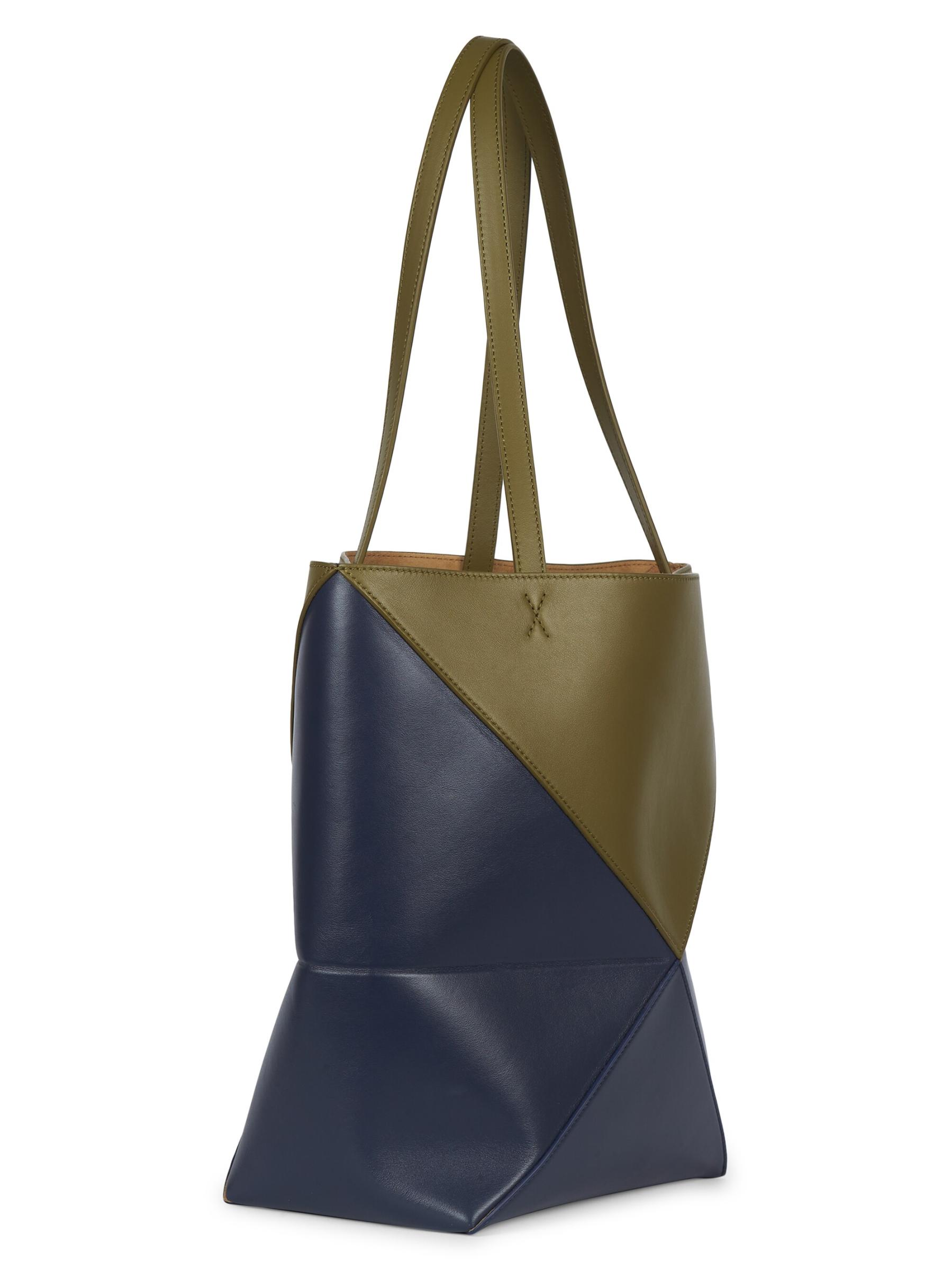 Loewe - ミディアム・バイカラー・パズル・トートバッグ を