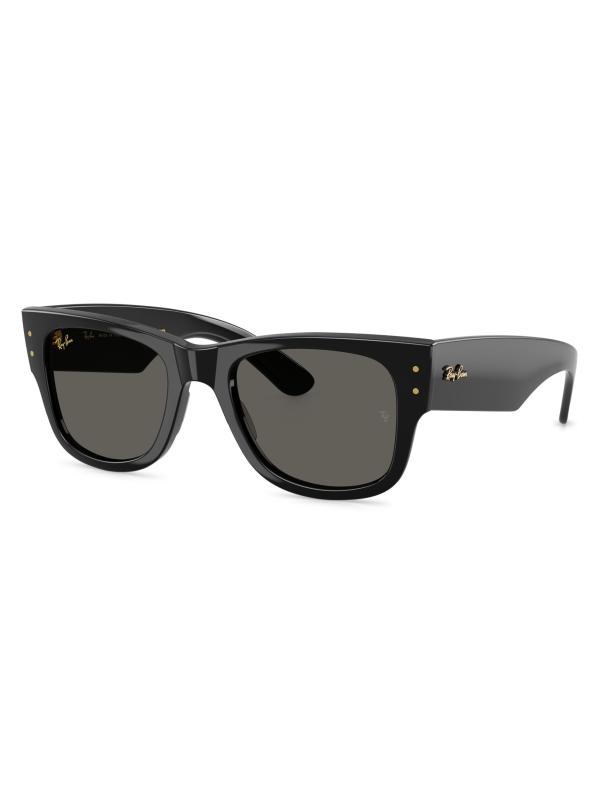 Blacked Out Mega Wayfarer 51MM Square Sunglasses