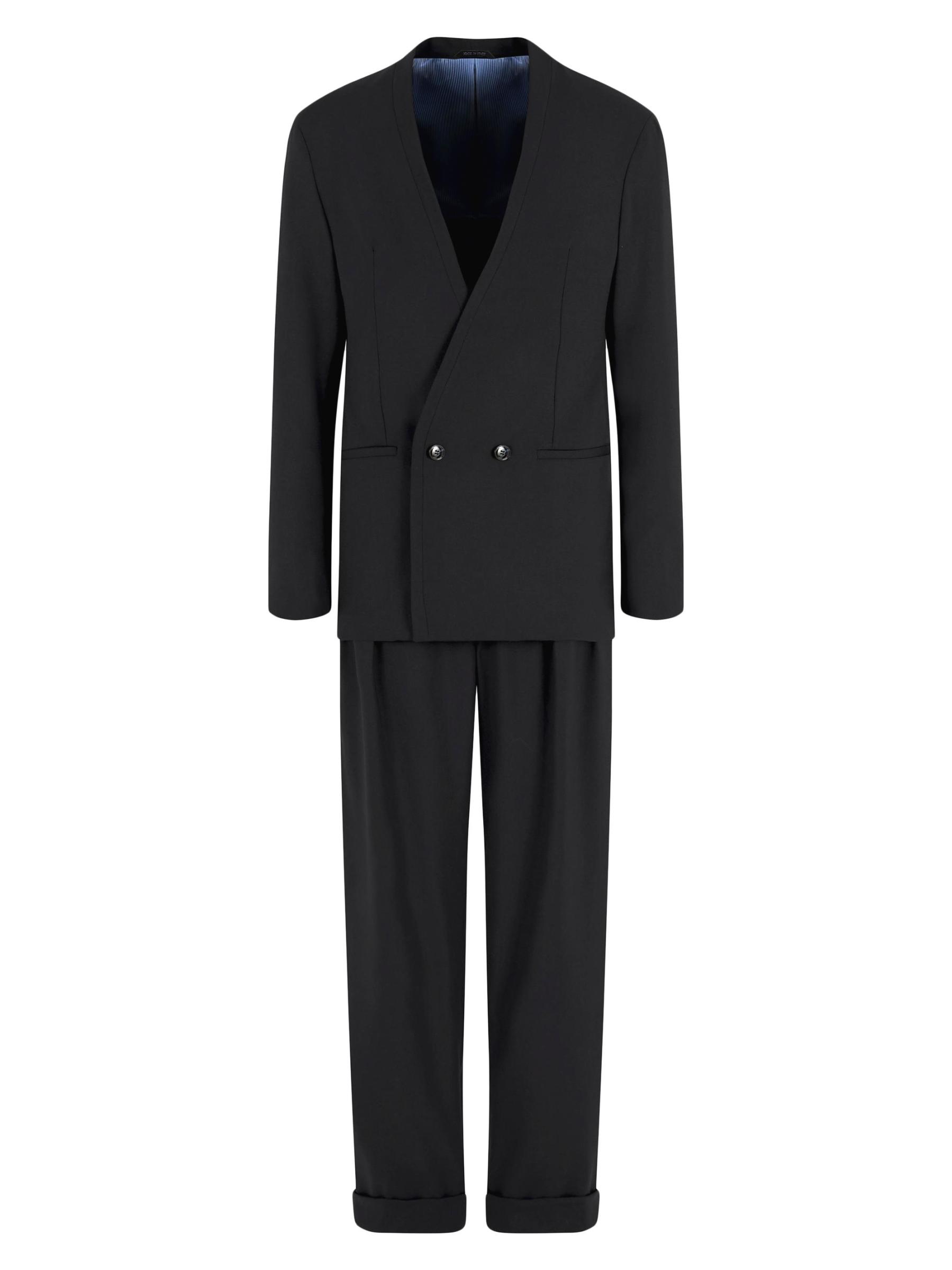 Shop Giorgio Armani - Fashion Tonal Stripe Suit | Saks Fifth