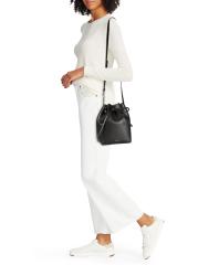Shop Mansur Gavriel - Mini Leather Bucket Bag | Saks Fifth