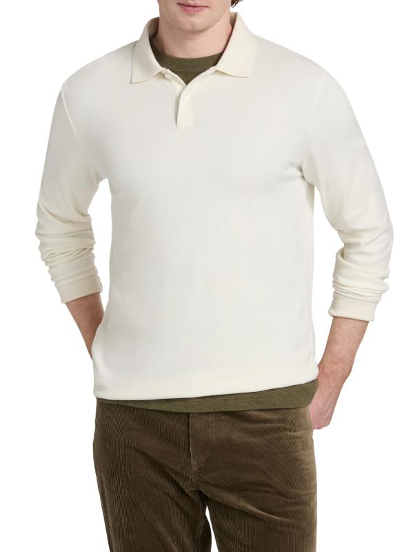 #2: قميص بولو Goris بأكمام طويلة - WINTER IVORY