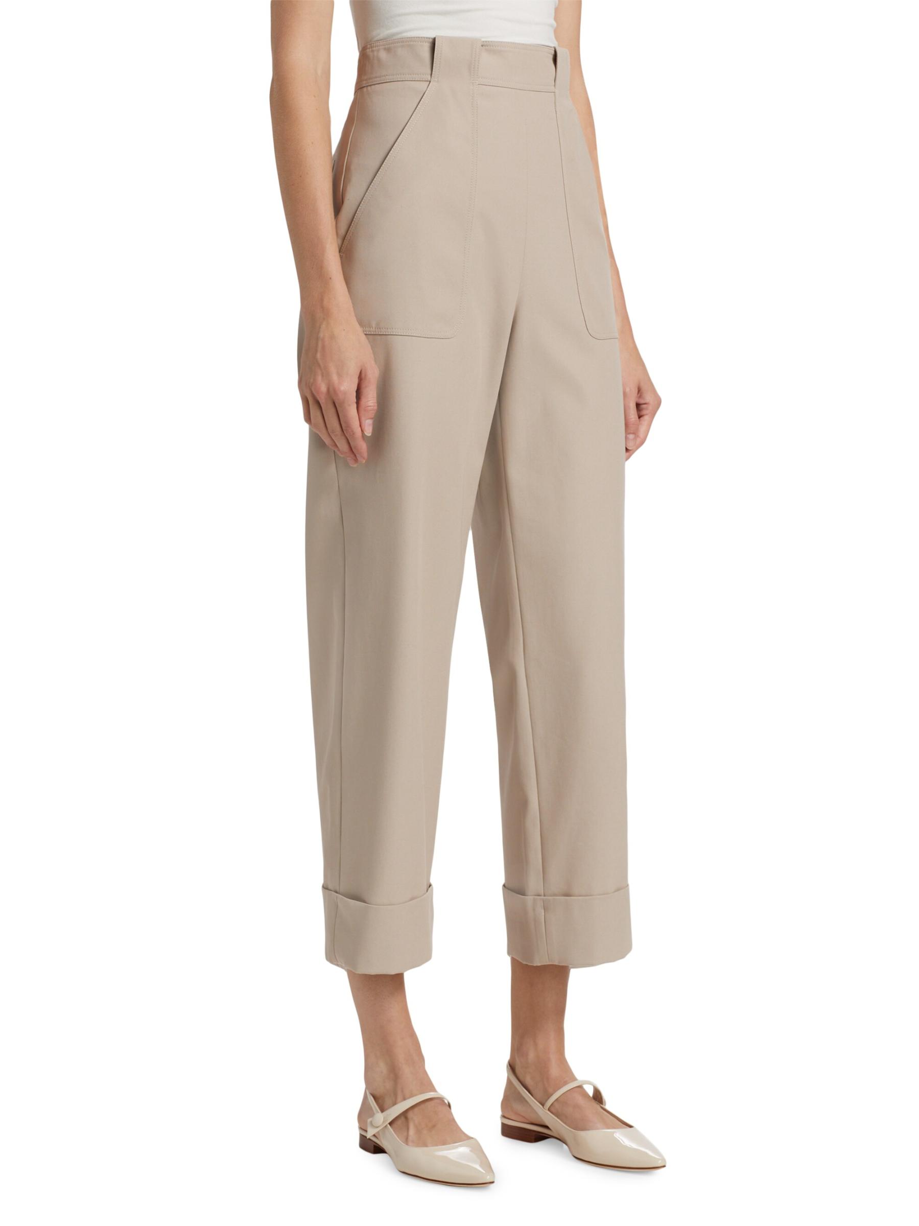 【Max Mara】Palio コットンツイルクロップドパンツ ☆Max Mara☆Palio コットンツイルクロップドパンツ (Max Mara