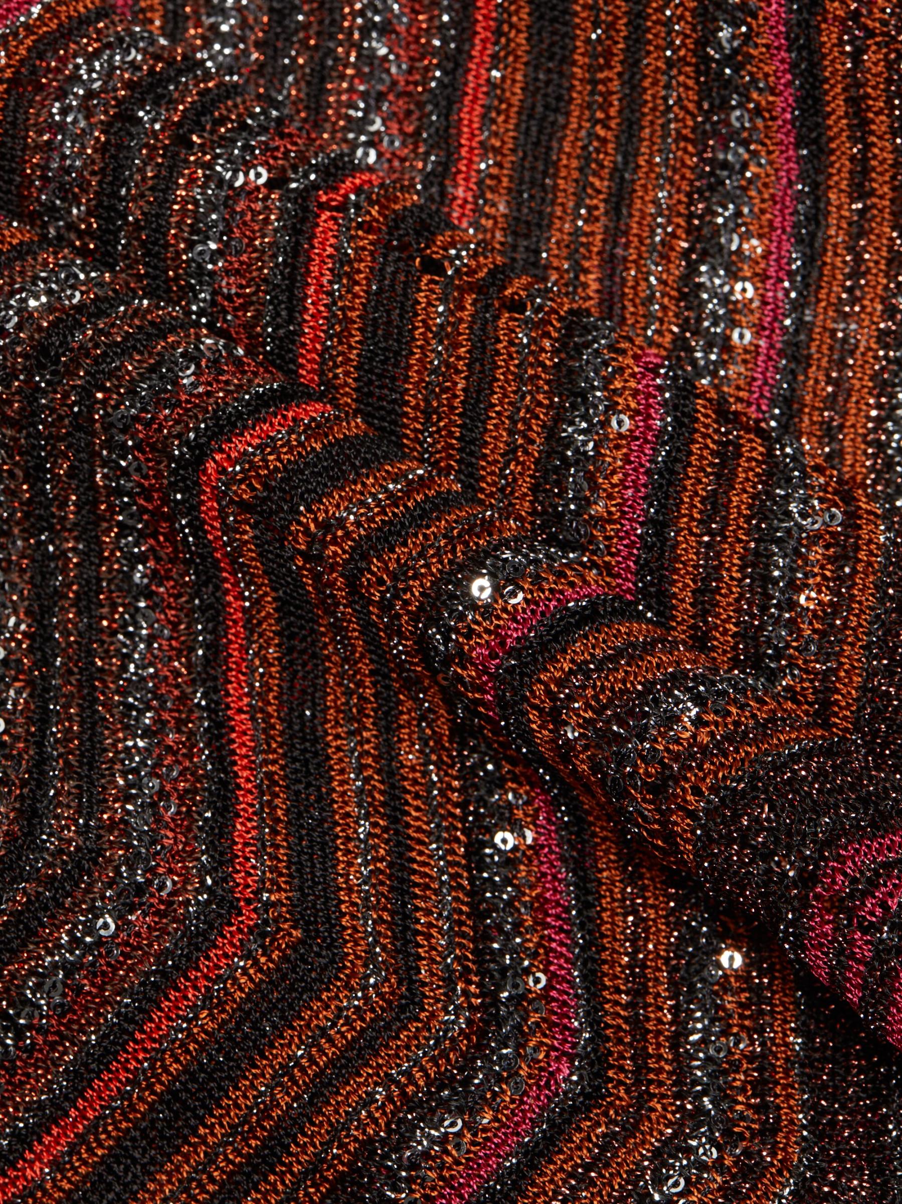 Missoni - メタリック・ジグザグ・ニット・パンツ をオンライン