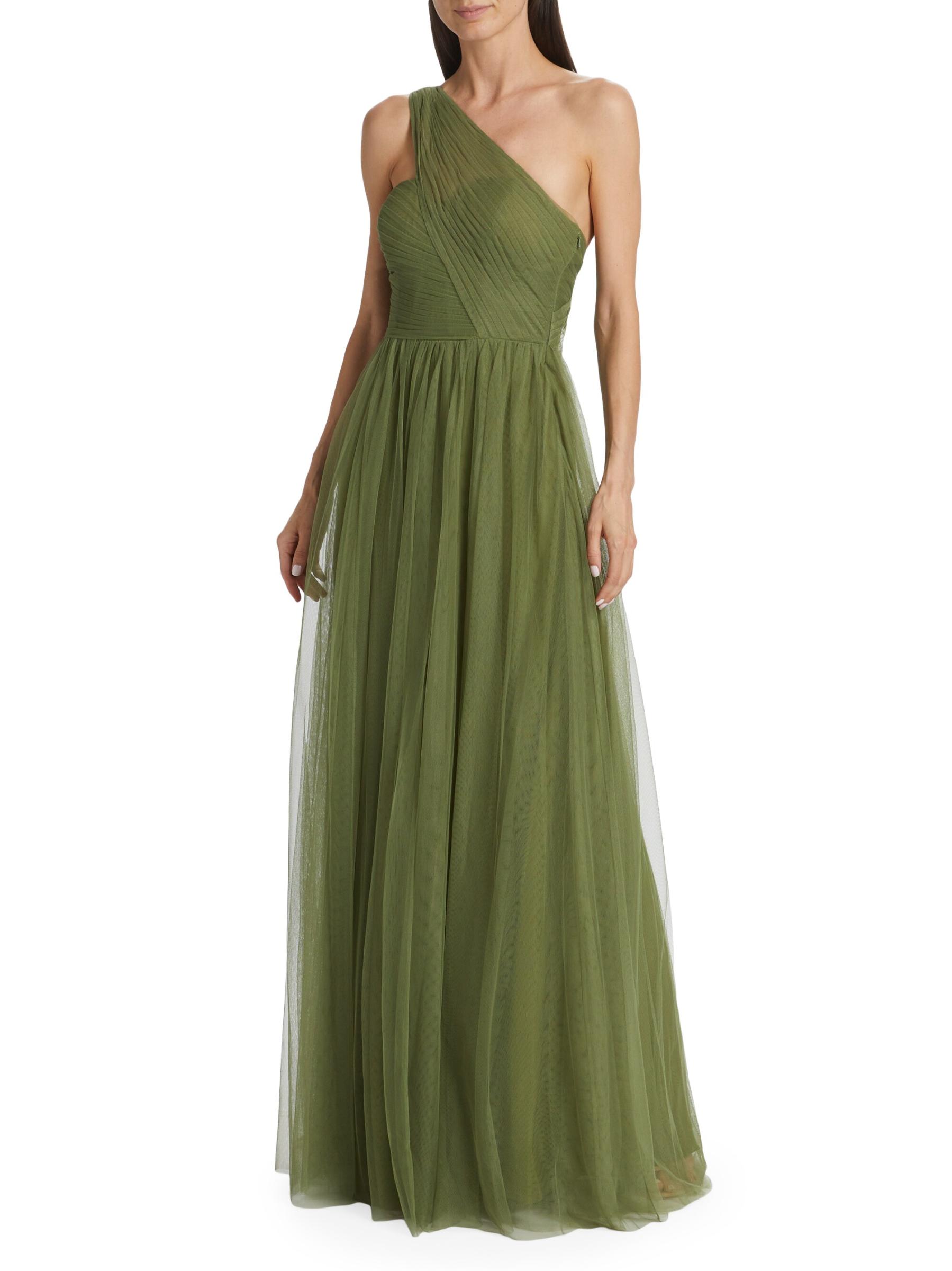 激安ブランド Vera Shop Wang A-Line One-Shoulder Tulle Verris - Bride ワンピース