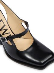 【Loewe】Onda ブラッシュドレザー スリングバックパンプス Loewe - オンダレザースリングバックパンプス をオンライン購入
