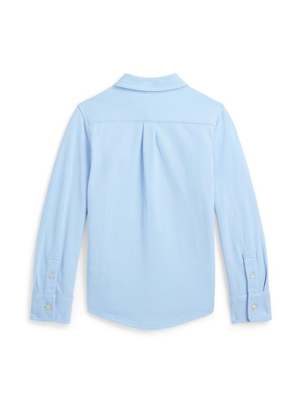 #2: قميص شبكي قطني خفيف الوزن من Little Boy
Boys - أزرق فاتح