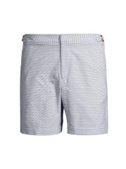 極美品 ORLEBAR BROWN スイムショーツ ホワイト 30 水着 白 M Orlebar Brown - ブルドッグXフェネラ ジオメトリック・スイム