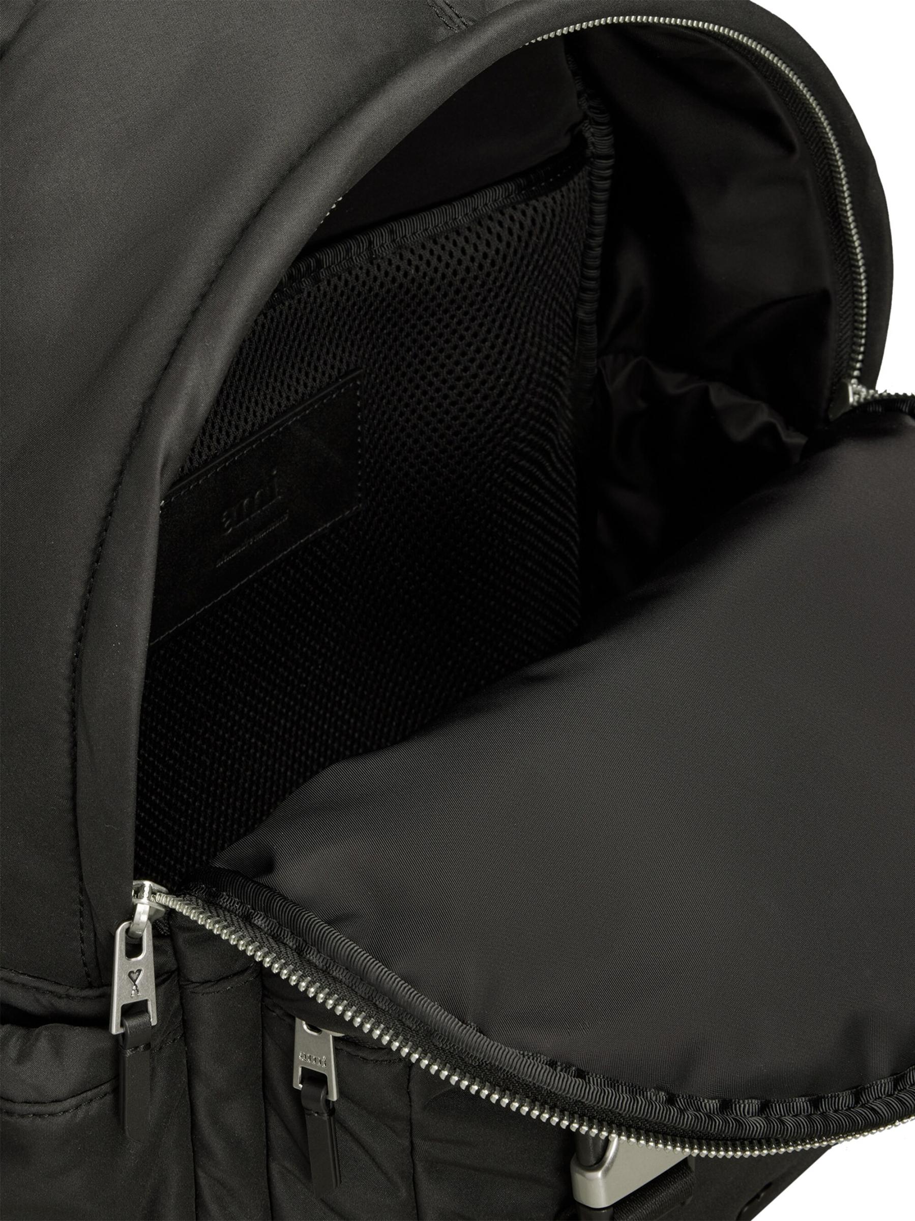 Shop AMI Paris - Unisex Ami de Coeur Nylon Backpack | Saks