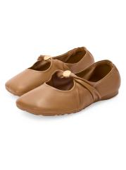 Shop Loewe - Pebble Soft Ballerina Flats | Saks Fifth Avenue