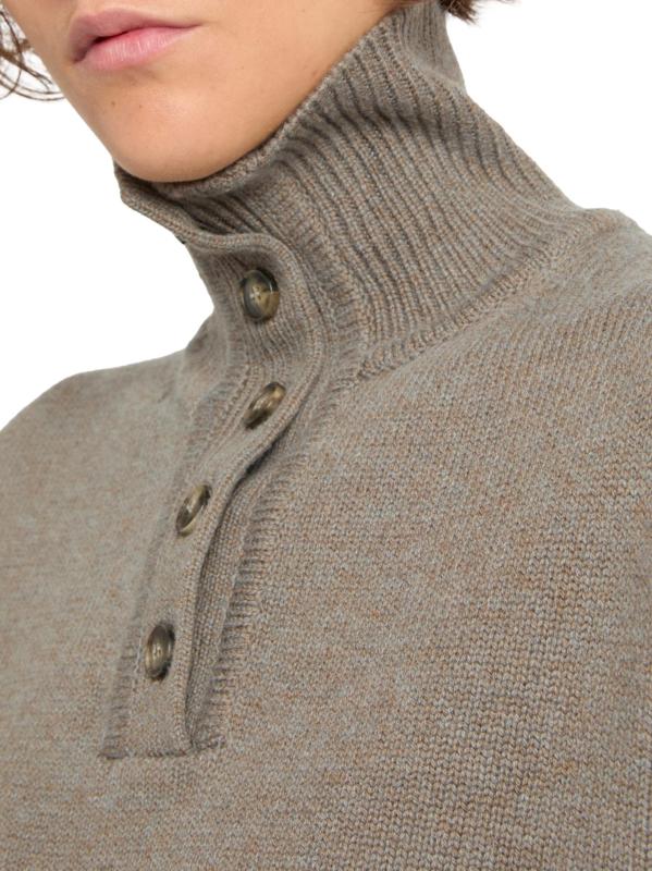 #5: سترة بياقة مستديرة من الصوف والكشمير - إتريتا