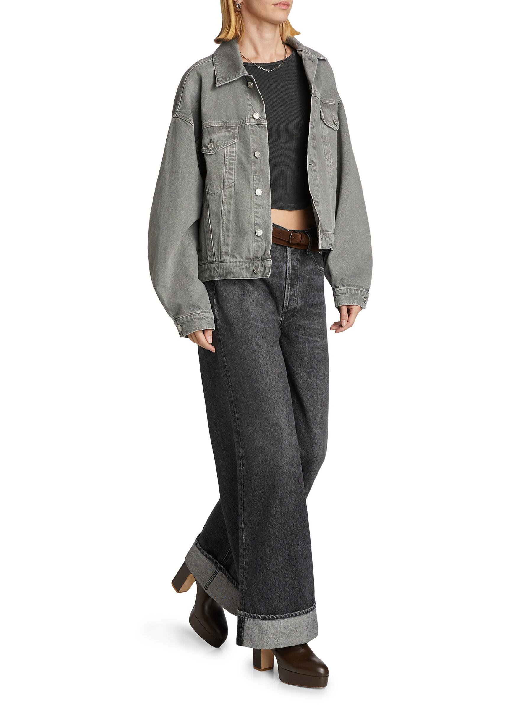 Shop AGOLDE - Dalton Balloon Jacket | Saks Fifth Avenue Bahrain