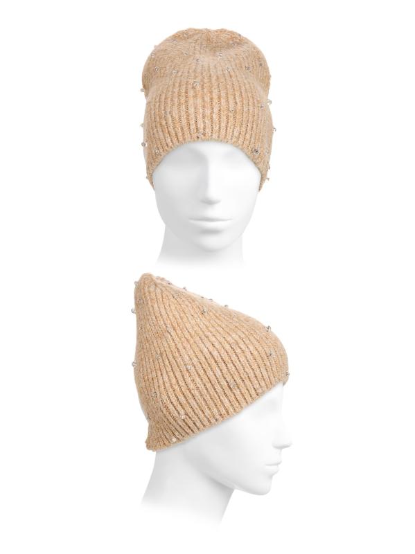 #3: قبعة محبوكة بشعار الماركة - الجمل