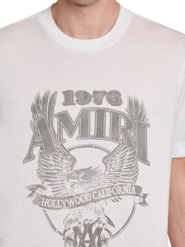 #5: تيشيرت أميري إيجل برقبة مستديرة - أبيض