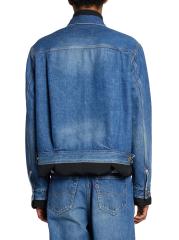 ジャケット・アウター Levi's sacai Denim Matelasse Twill Shop Sacai - Levi's x Sacai Matelasse Twill Reversible Denim