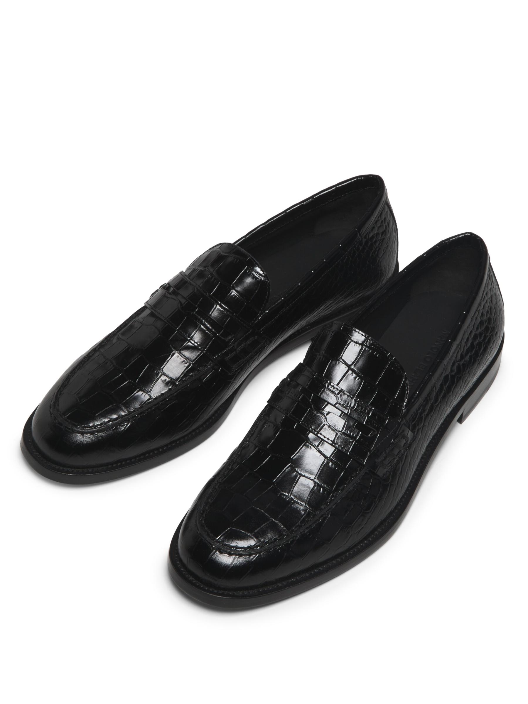 送料込/関税込■Manolo Blahnik■Perry レザーペニーローファー Manolo Blahnik - ペリーレザーペニーローファー をオンライン