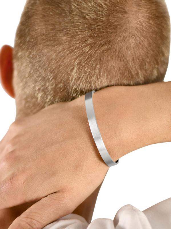 #3: سوار من الفضة الاسترلينية عيار 21 جرامًا - فضة