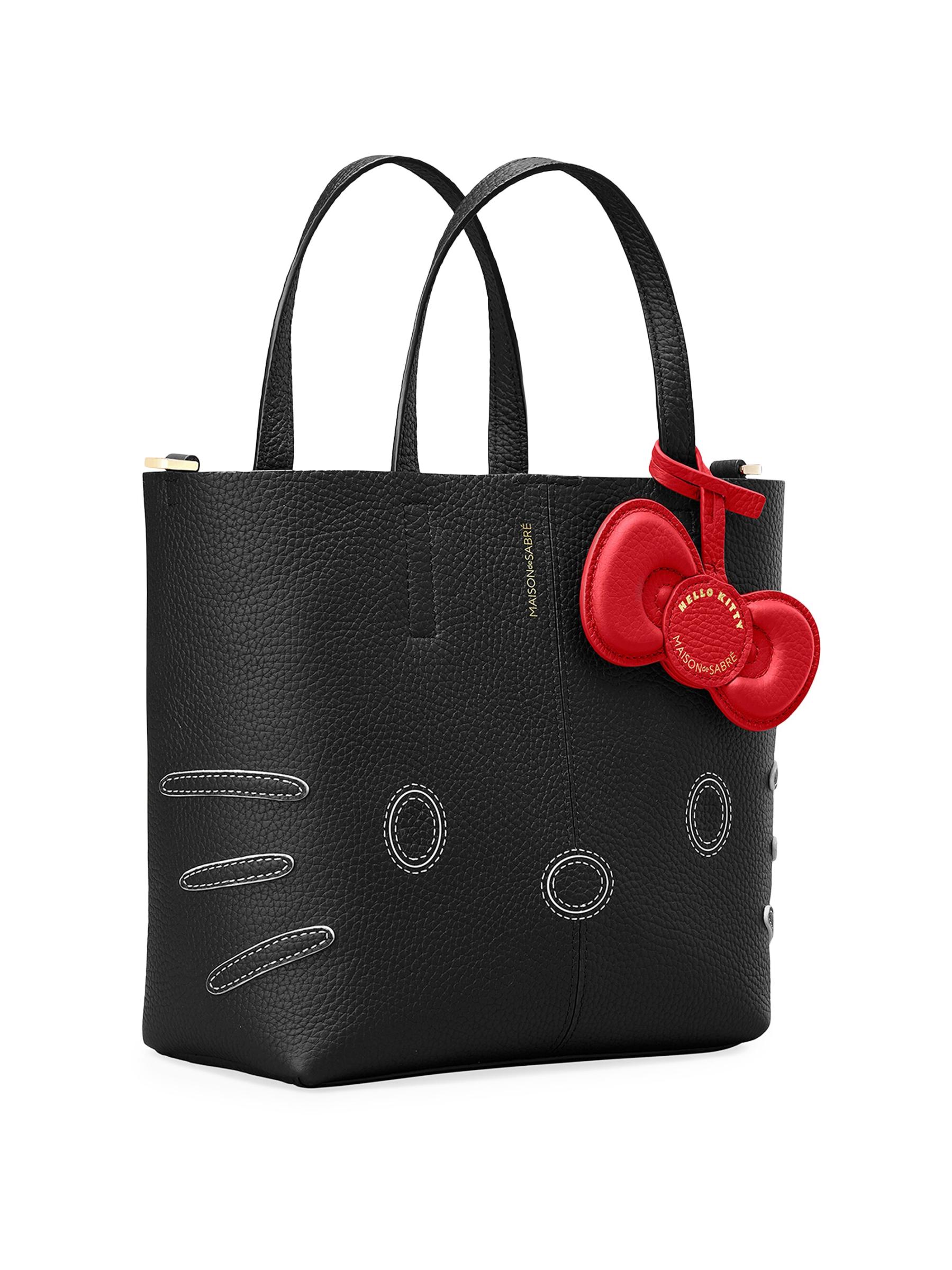Shop Maison de Sabre - Hello Kitty Leather Soft Tote Bag