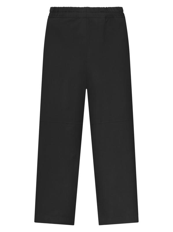 #2: بنطال برباط يصل إلى الركبة - أسود