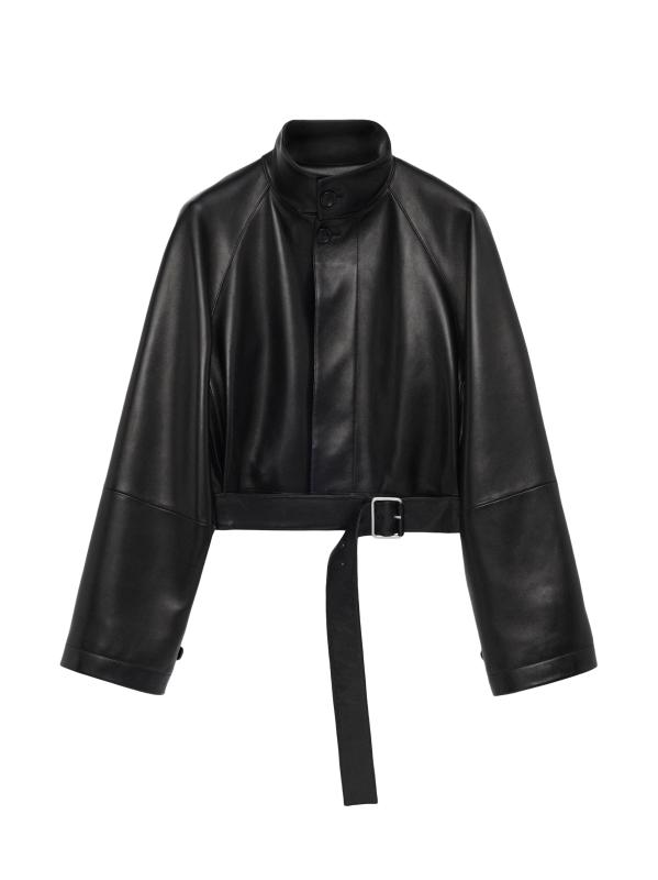 値下げしました。 LOEWE 皮コート/ウッドハンガーつき ヤバい】LOEWEで60万円の服を買ってしまったので、妻に報告し