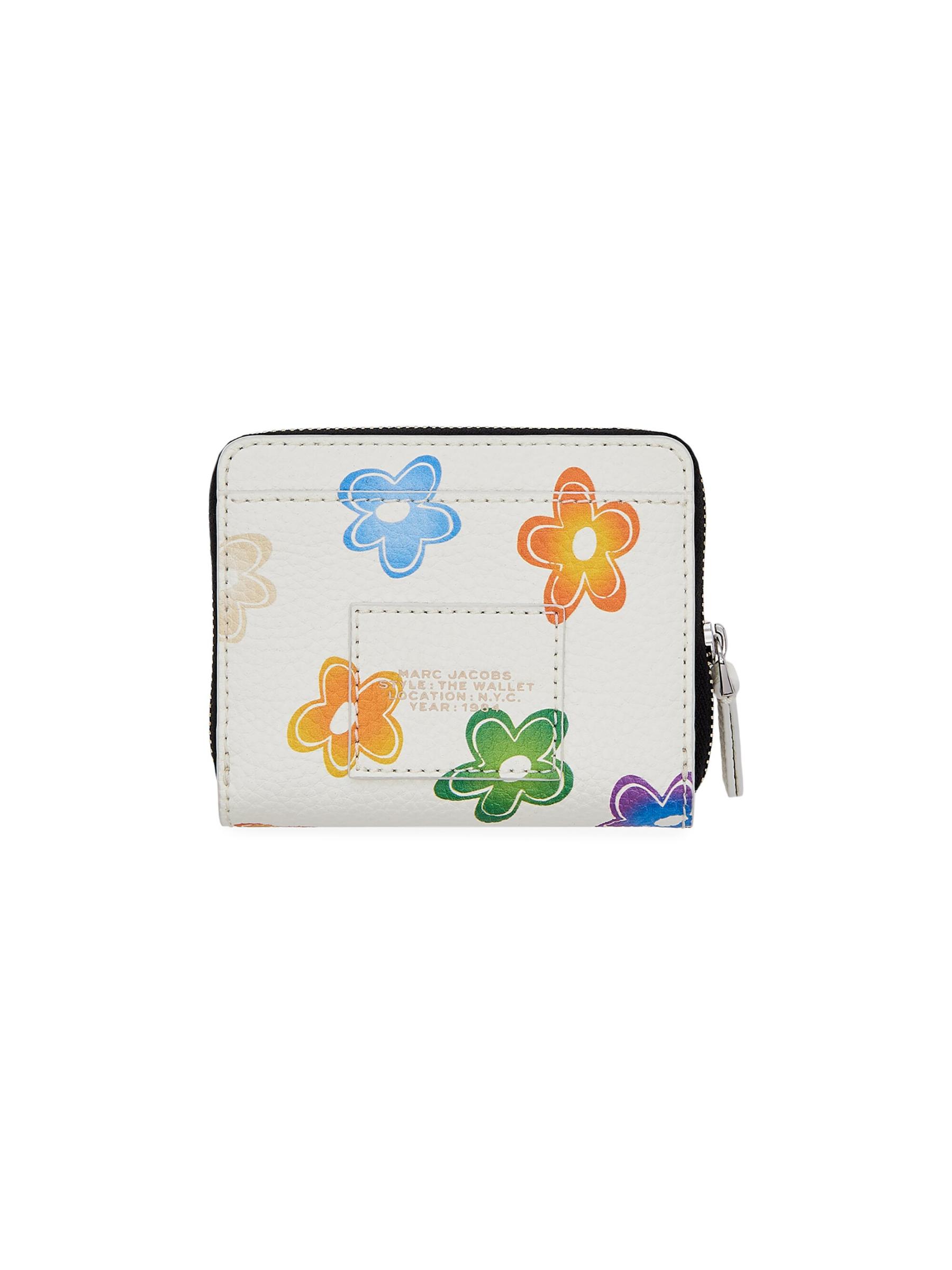 Shop Marc Jacobs - The Wild Daisy Mini Compact Wallet | Saks