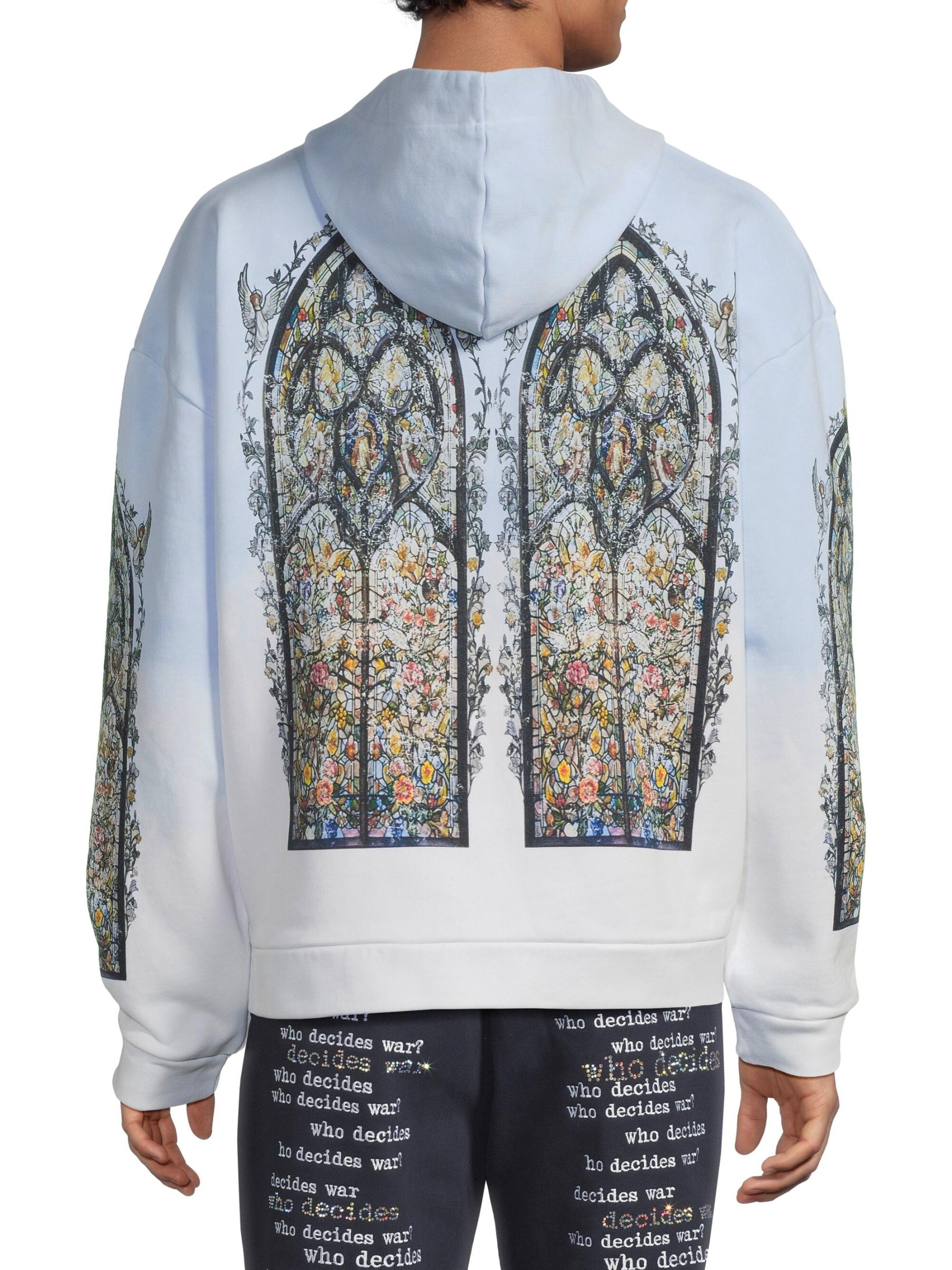 スウェット・トレーナー WHO DECIDES WAR Ignatius Hoodie Sky Blue Who Decides War Ignatius Hooded Pullover Sky – HIGHKIOSK