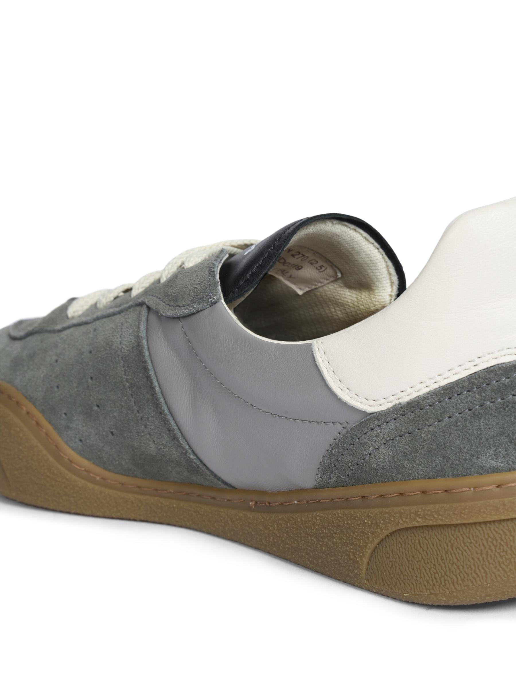 Shop Acne Studios - Bars M Leather Low-Top Sneakers | Saks