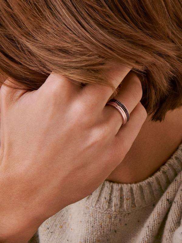 【Boucheron】Quatre Classique 18Kローズゴールド＆ブラウンPVD Boucheron Quatre Classique 18K Gold Brown PVD & Diamond