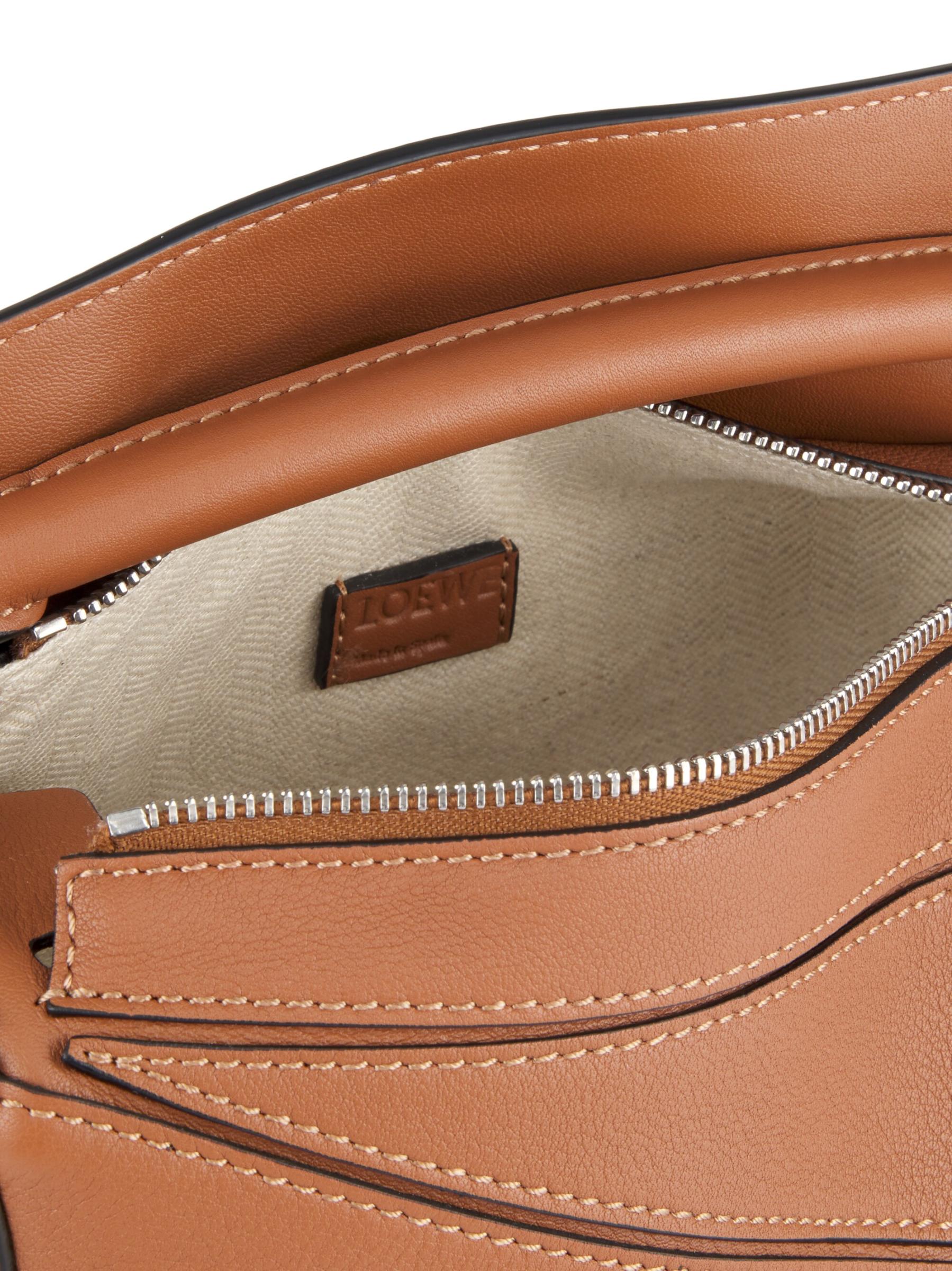 Shop Loewe - Mini Puzzle Leather Bag | Saks Fifth Avenue
