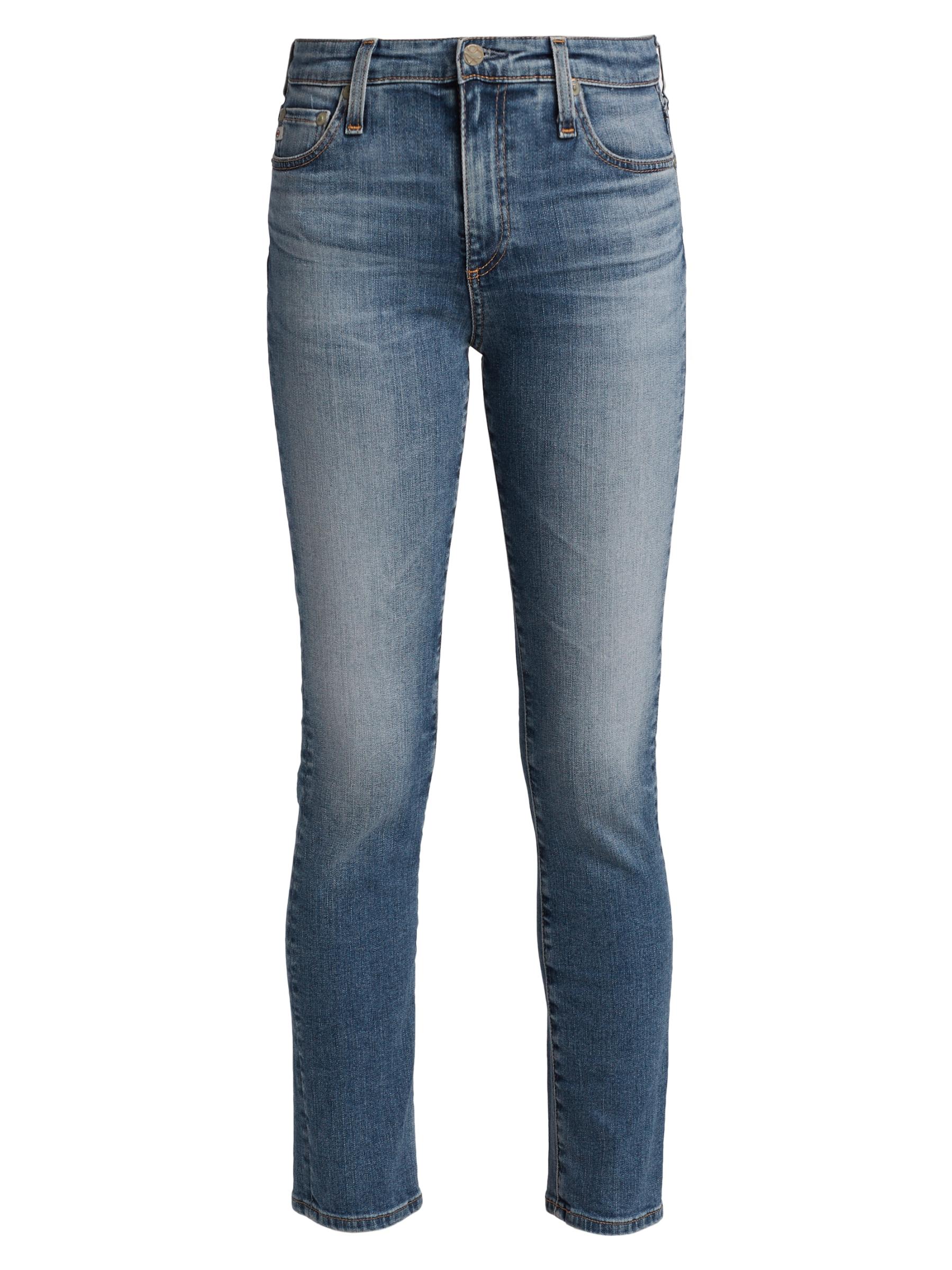 【AG】Mari ハイライズ ストレート レッグ ジーンズ ポケット AG Jeans - Mari ハイライズストレッチストレートレッグジーンズ
