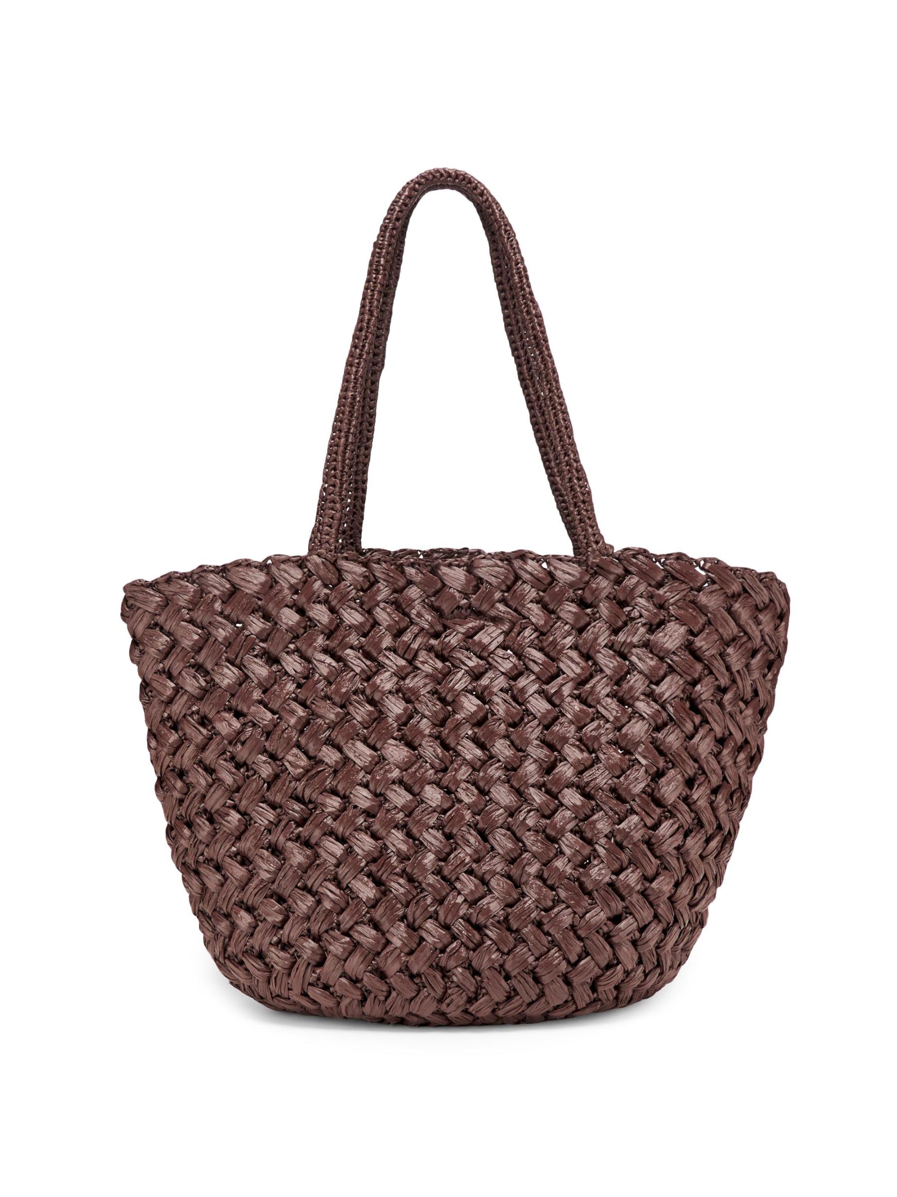 The Row ザロウEstelle raffia tote 茶 The Row ザロウEstelle raffia tote 茶 The Row ザロウEstelle