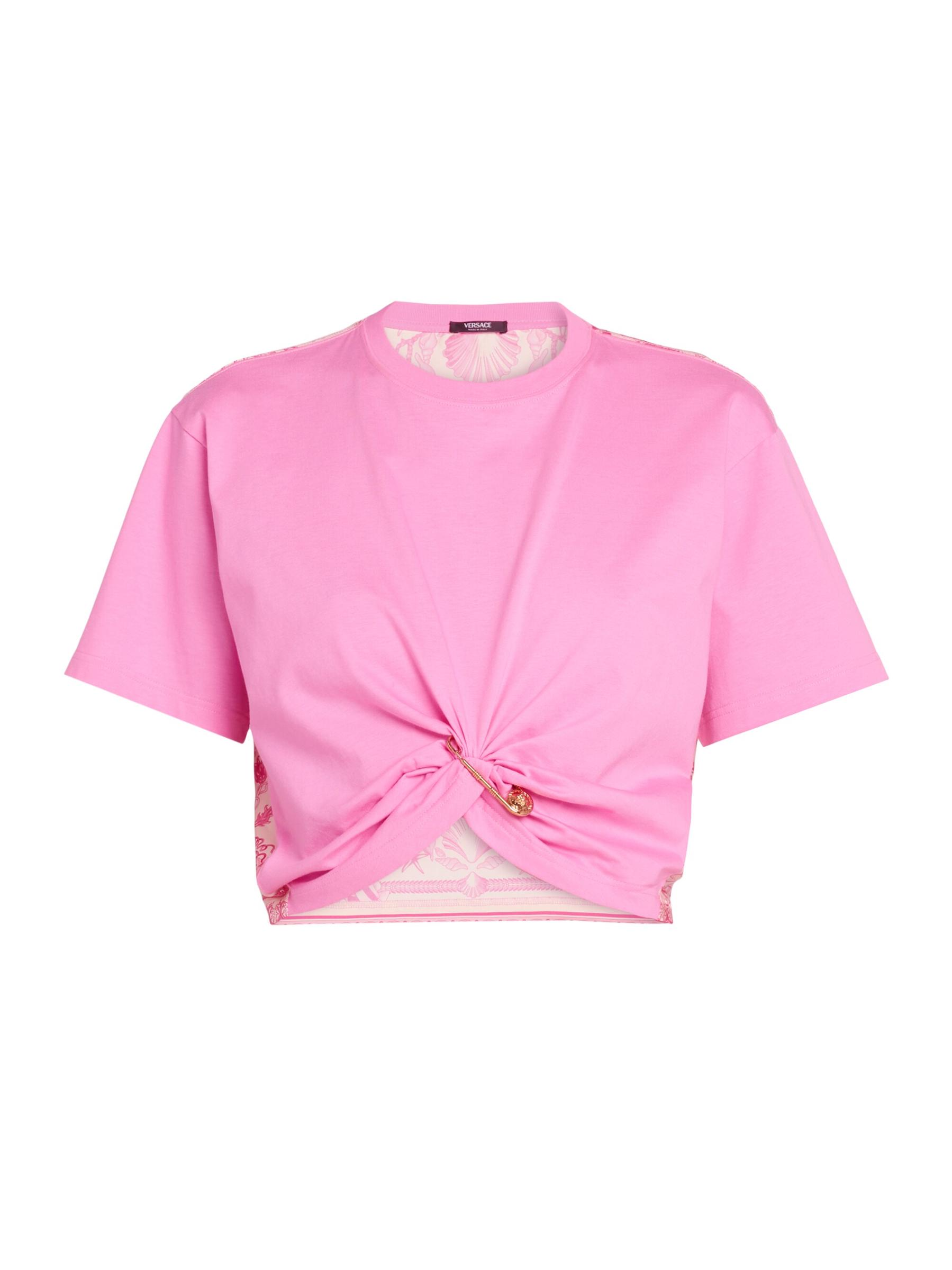 Versace - バロッコ・シー・セーフティピンTシャツ をオンライン