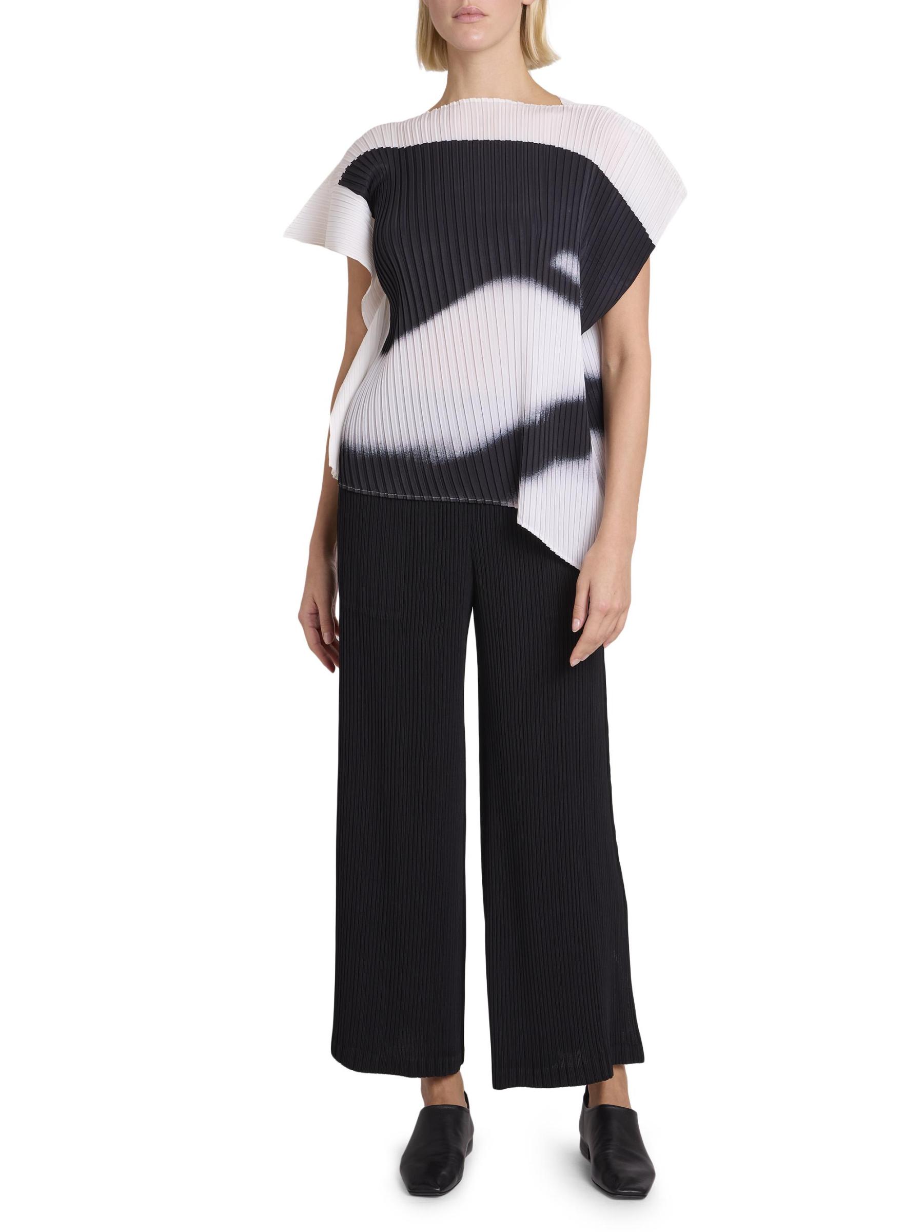 Issey Miyake - シャドー・スタディ・プリーツ・トップ をオンライン