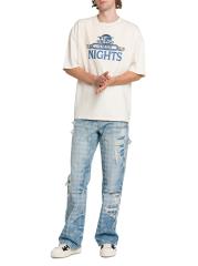 Amiri - アミリ・ナイト・コットン・オーバーサイズ・クルー