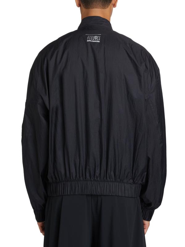 【関税&送料込】Mm6 Satin Bomber Jacket Maison Margiela MM6 Satin Oversized Bomber Jacket with Snap