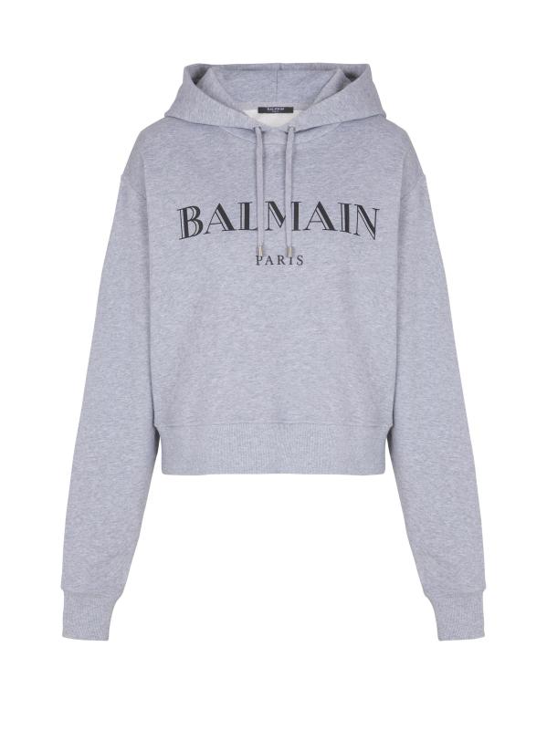 Balmain - ロゴ・グラフィック・パーカー をオンライン購入