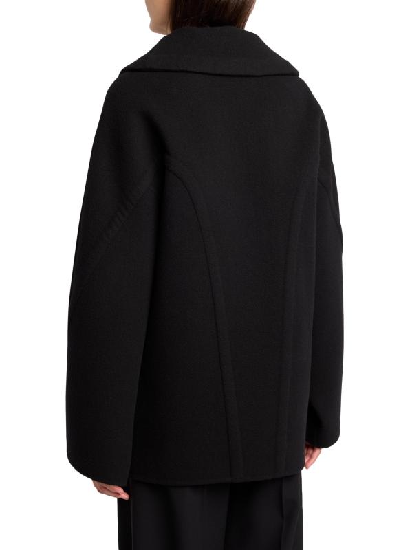 #4: معطف من الصوف التيمور - أسود