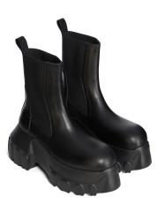 *Rick Owens* Beatle Tractor スエードレザーチェルシーブーツ Rick Owens - ビートル メガトラクター レザー チェルシーブーツ