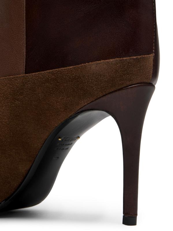 #5: حذاء ماريانا من الجلد المرقع مقاس 90 مم يصل إلى الركبة - توفي براون