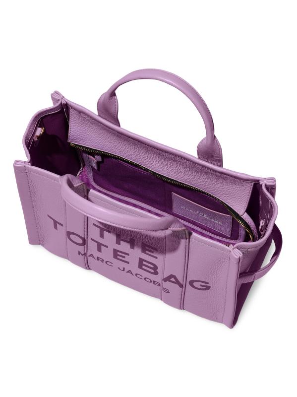 #3: حقيبة اليد الجلدية المتوسطة - أرجواني