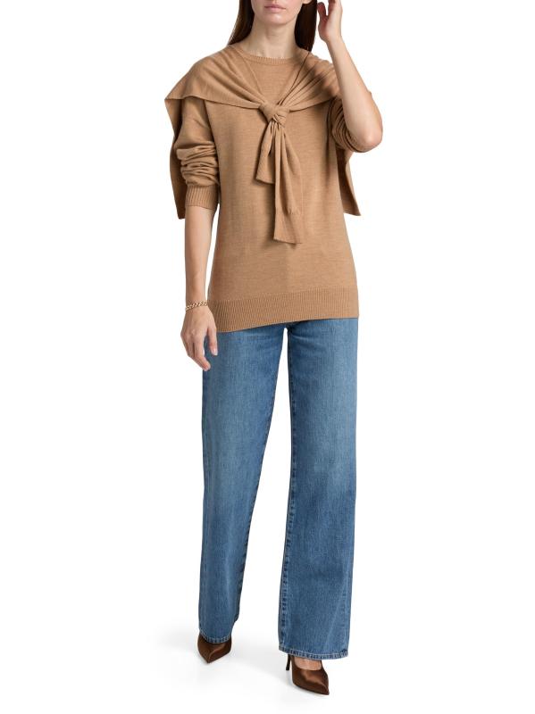 #7: سترة ستيفان من الصوف المزدوج - لاتيه