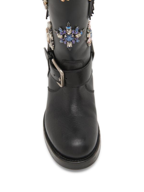 #5: بوت مطرز يصل إلى الركبة - نيرو