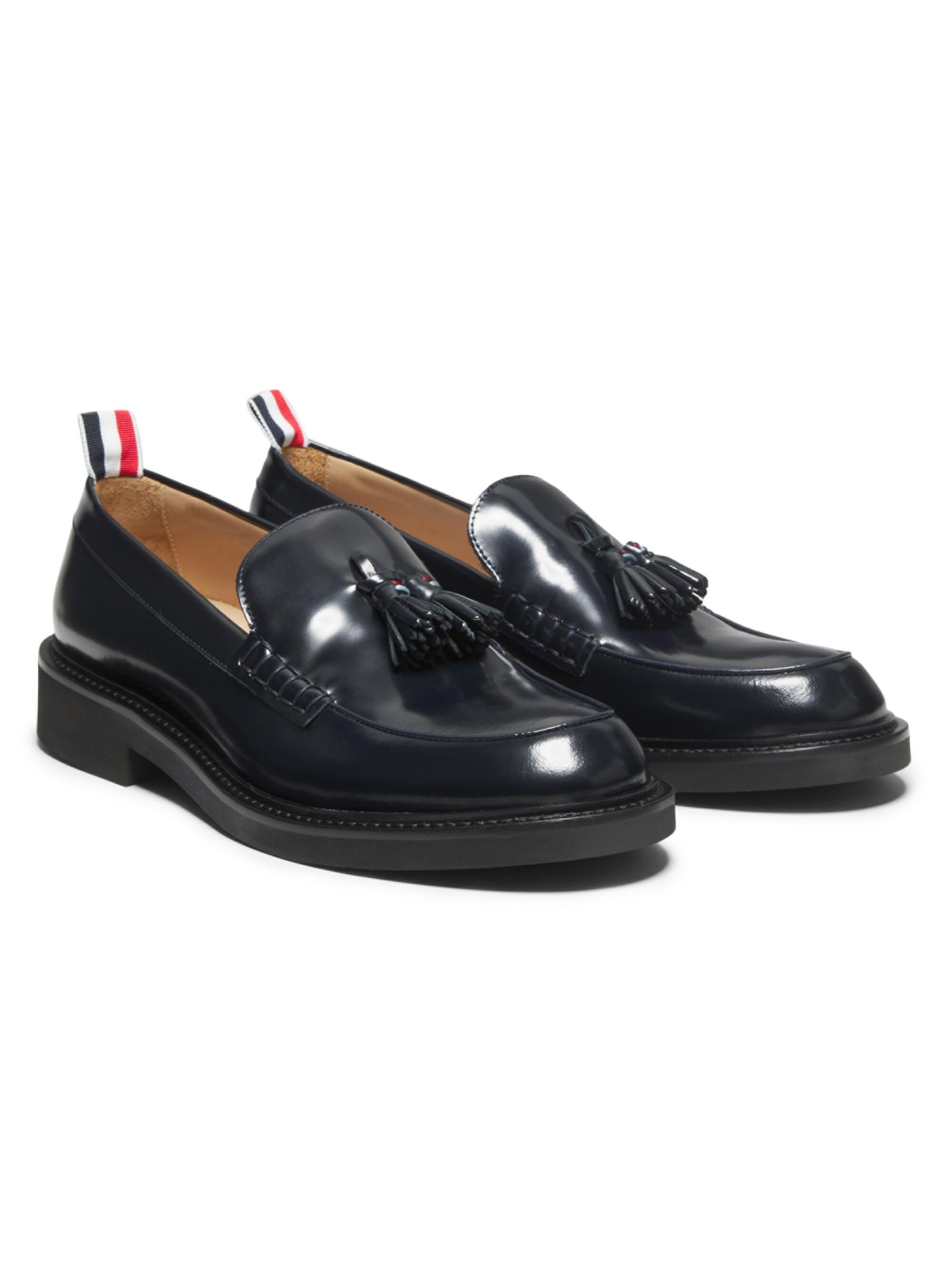 Thom Browne - タッセル・スパッツォラート・レザー・ローファー
