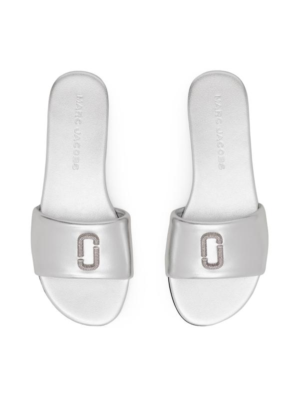 #3: شرائح ذا سناب شوت المزينة بالكريستال - فضة